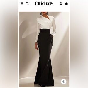 Elegant Black Dress/Gown